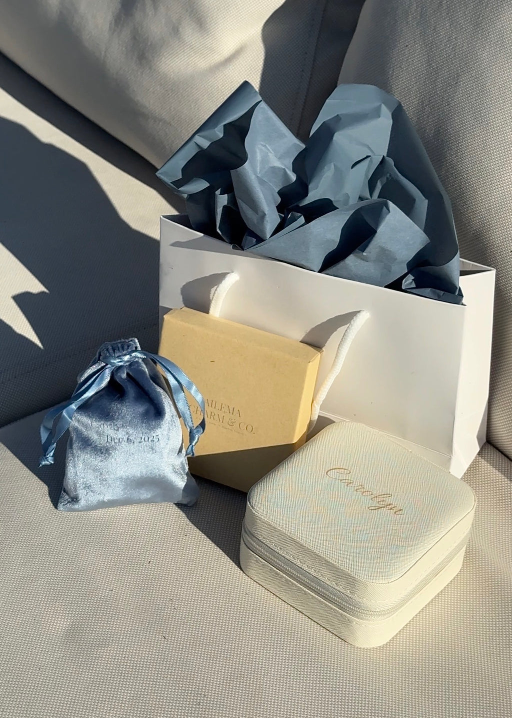 Personalized Jewelry Travel Cases