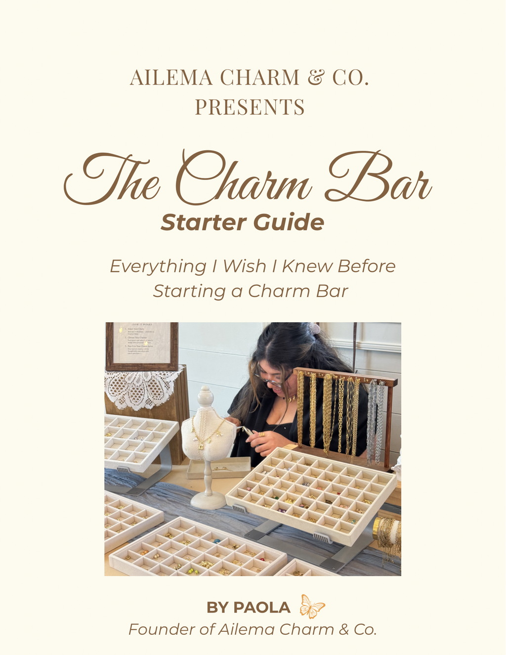 The Charm Bar Startup Guide | Your Guide to Starting a Charm Bar Business
