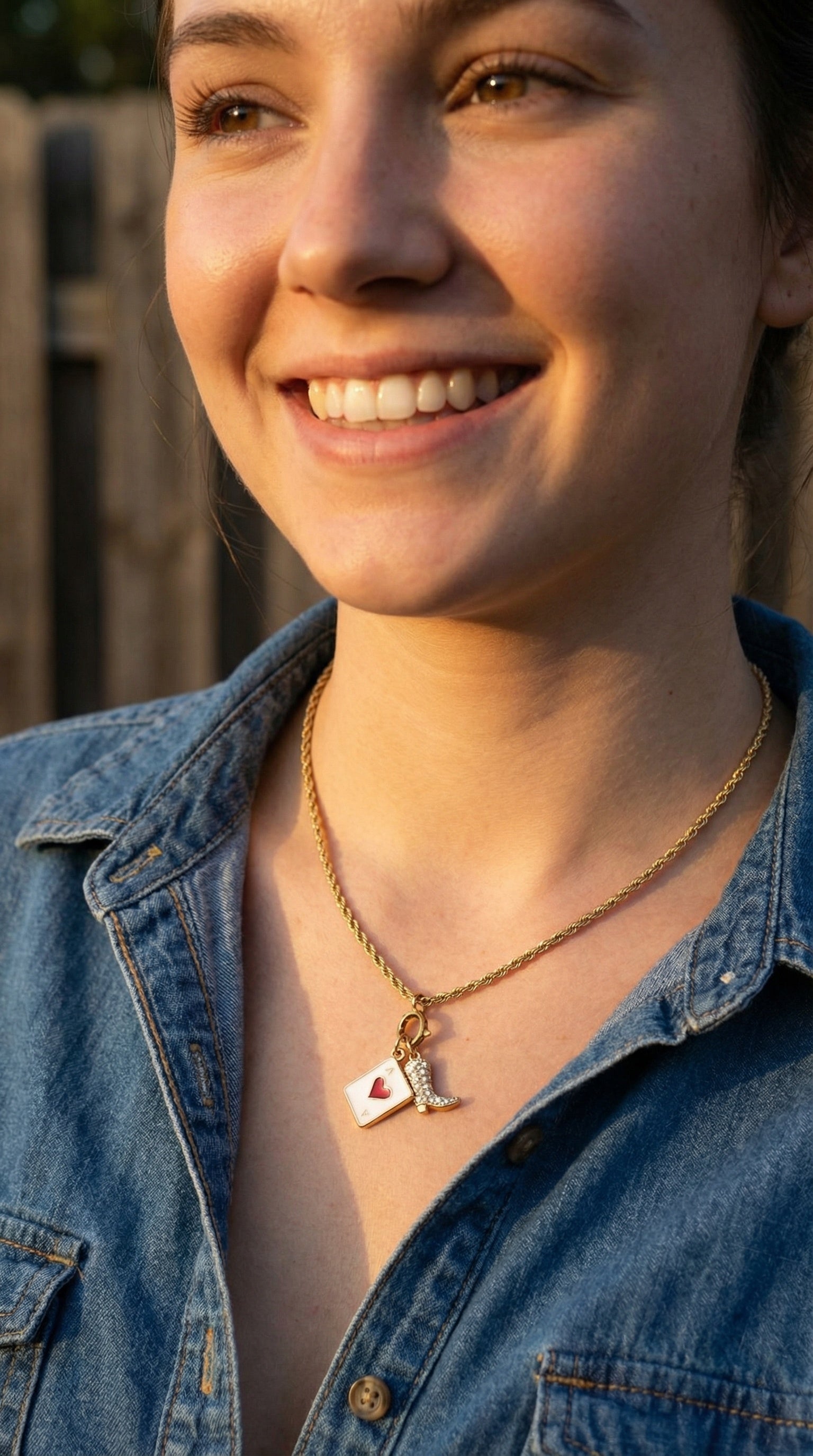 Heart of the West Charm