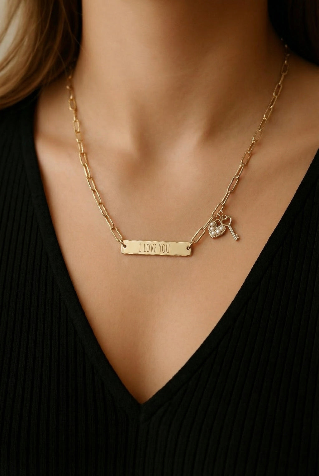 Signature Engraved Name Necklace
