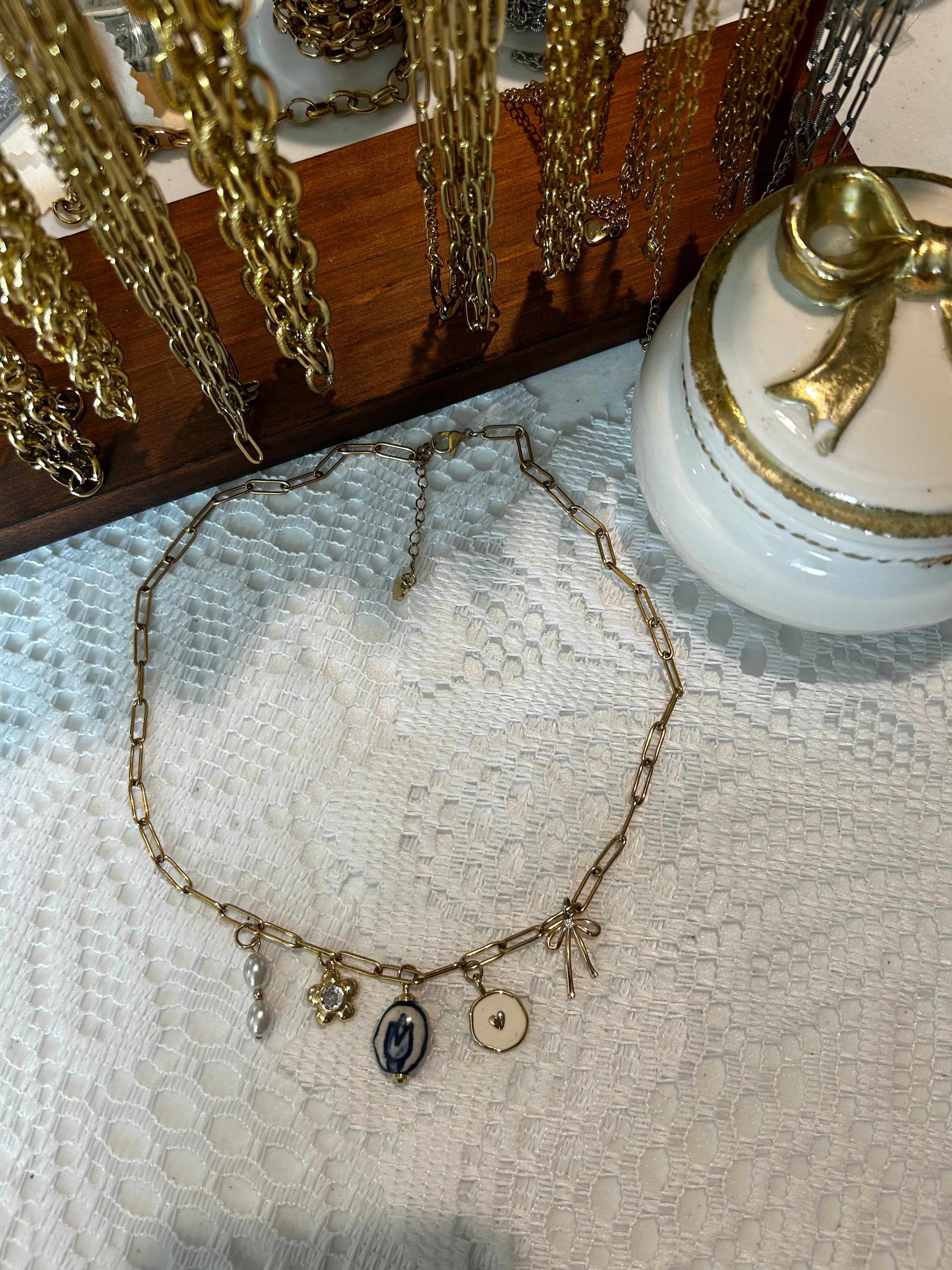 The Soft Muse Charm Necklace