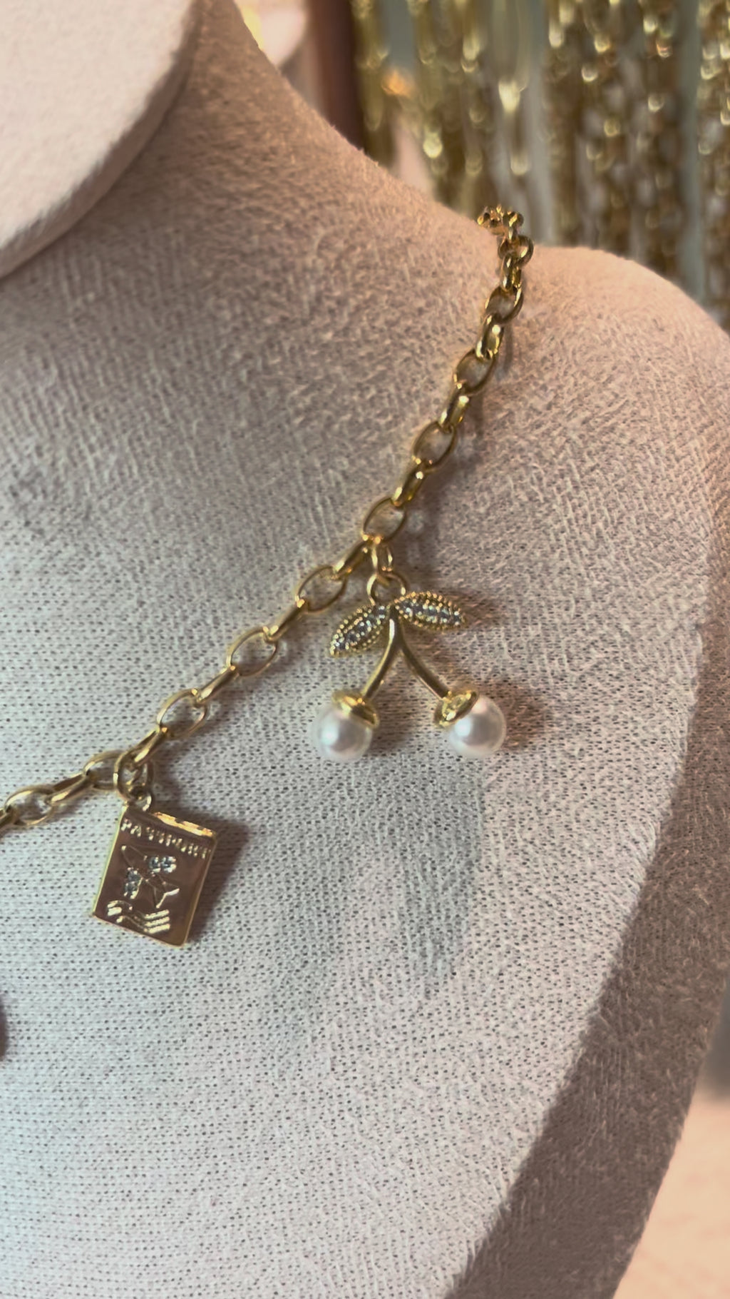 The Golden Hour Charm Necklace